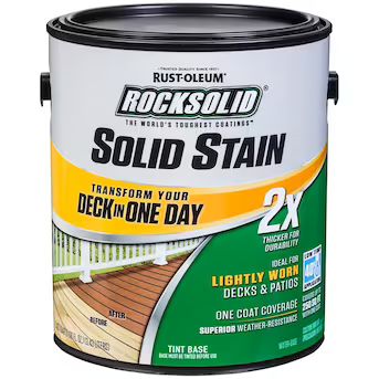 Rust-Oleum RockSolid Tintable Satin Solid Water-based Resurfacer (1-Gallon) | Lowe's