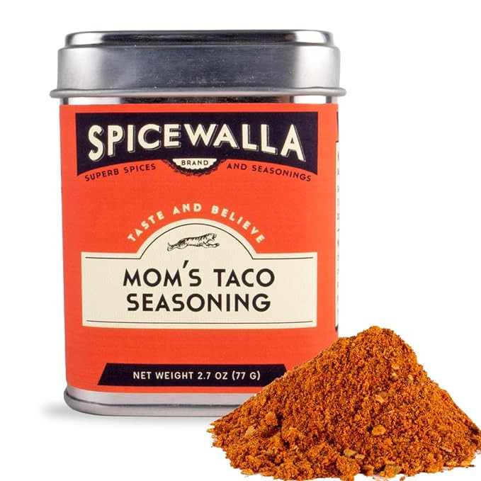 Spicewalla Mom's Taco Seasoning, 2.7 oz, Spice Mix for Tacos, Carne Asada & Fajitas | Amazon (US)