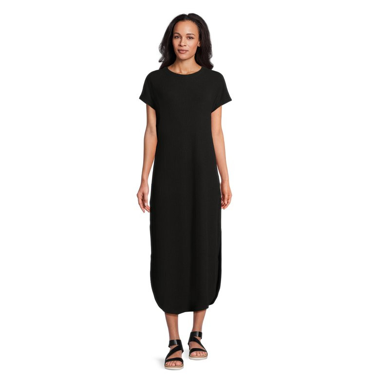 Time and Tru Women's Rib Maxi | Walmart (US)