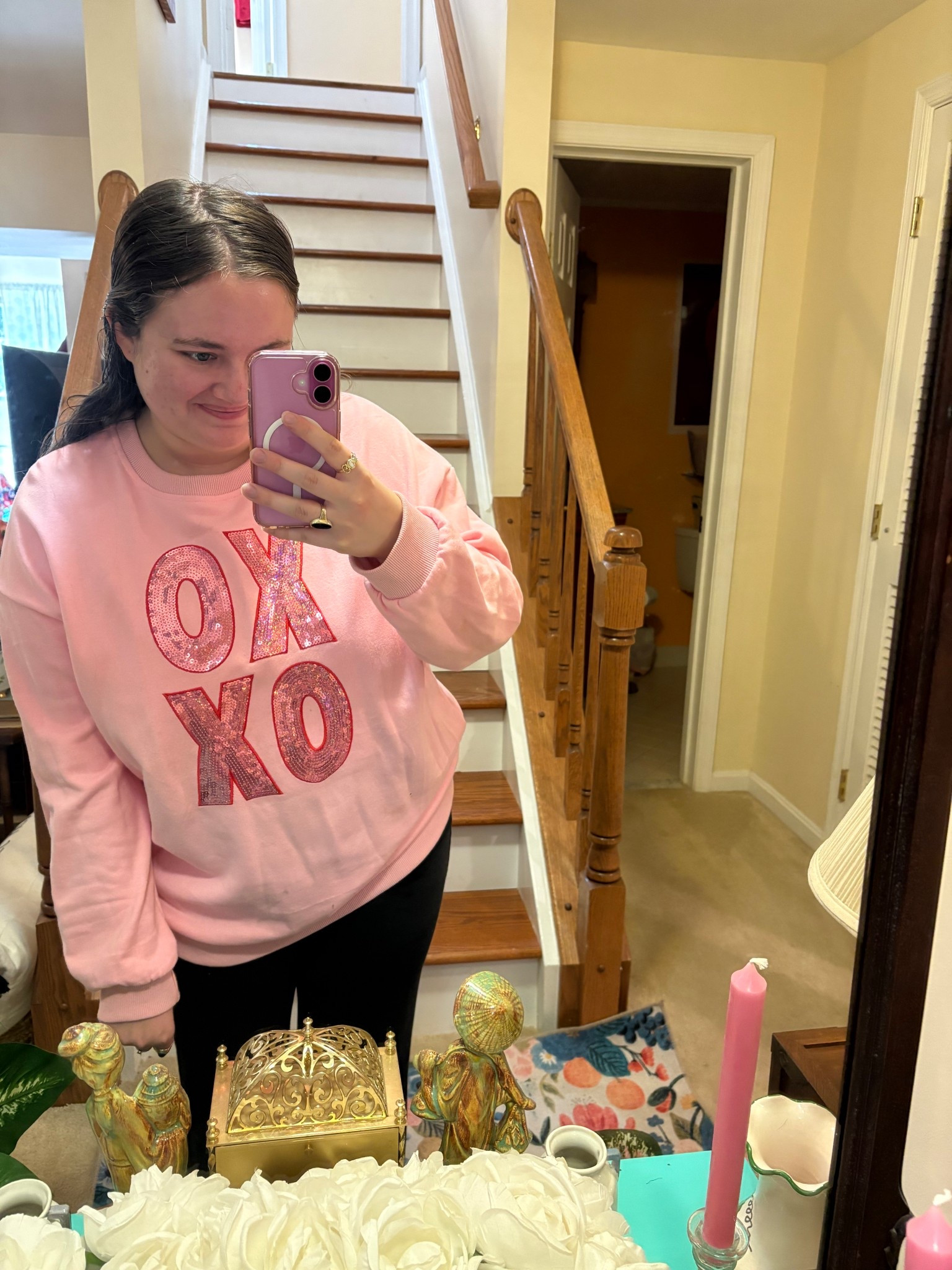 Happy Valentine’s Day 💋💋

Valentines sweatshirt • valentines outfit • valentines look 

#LTKSeasonal #LTKootd #LTKValentine