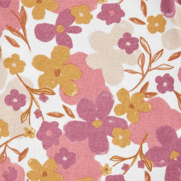 Carter's Just One You® Toddler Girls' 4pc Horses and Floral Pajama Set - White/Pink | Target