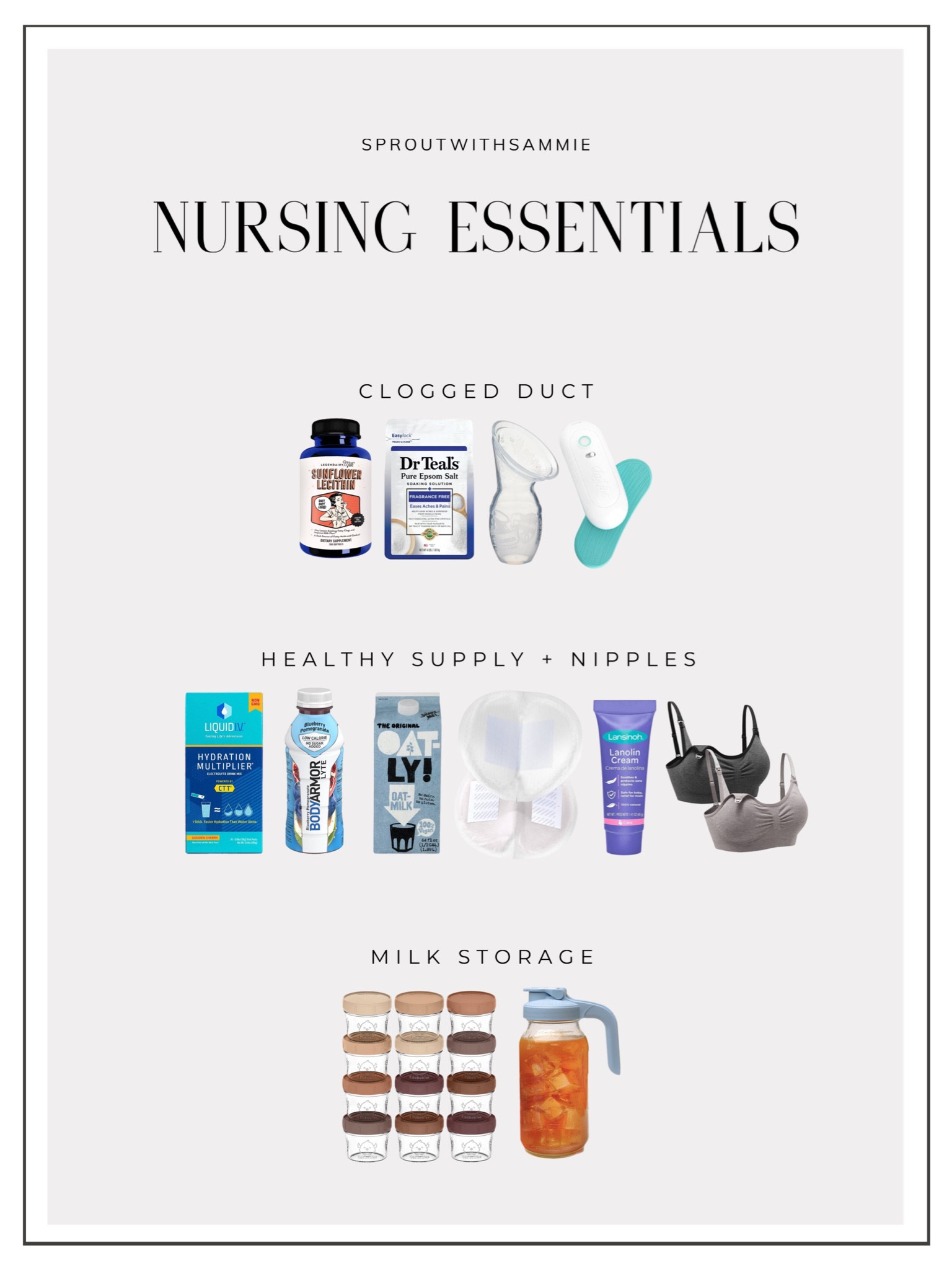 Nursing + breastfeeding essentials and supplies I ended up buying before 4 weeks postpartum



#LTKbaby #LTKbump #LTKfindsunder50
