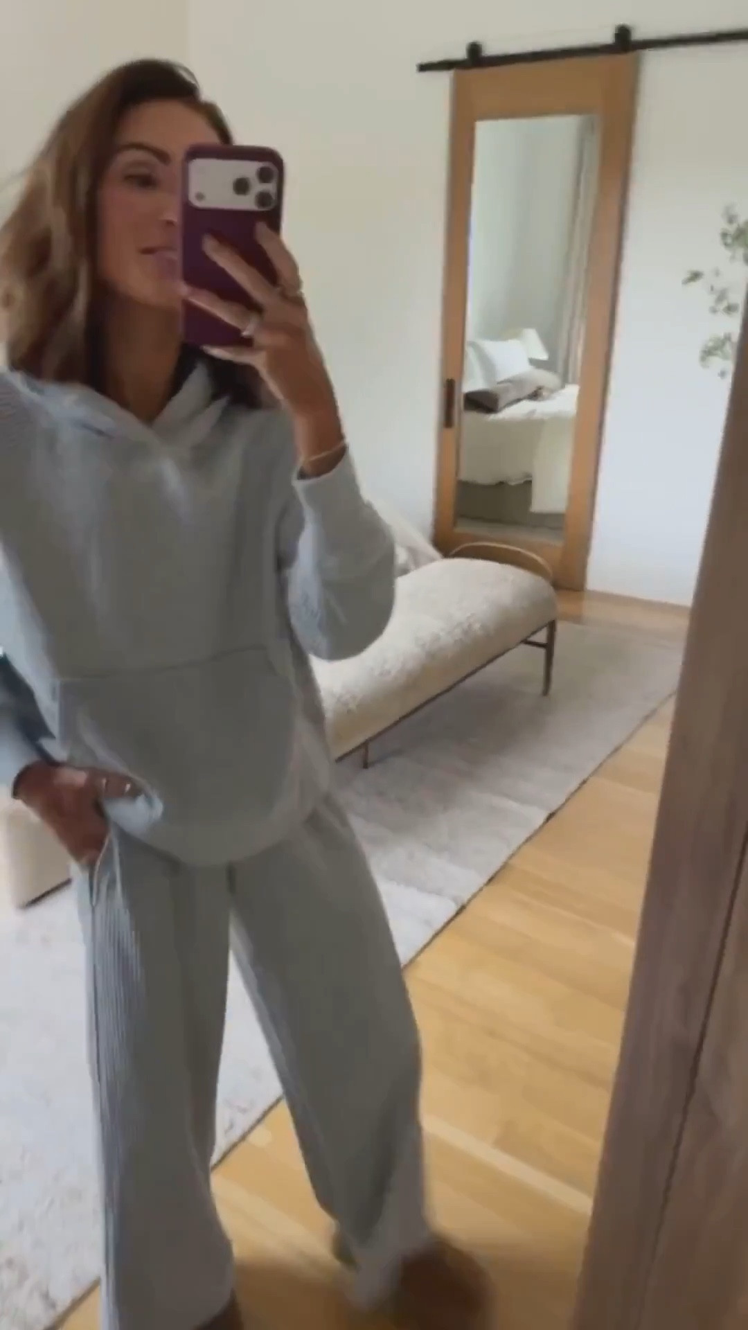 cozy waffle knit on sale 🤍 the tan version of this hoodie is for sure on my list! 😍

#LTKSaleAlert