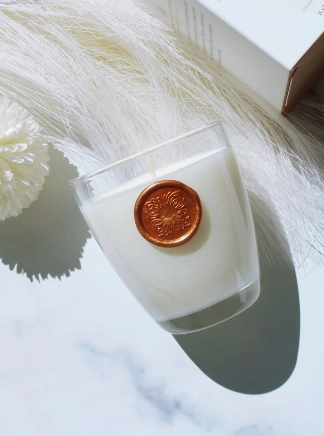 8 OZ GRAPEFRUIT & VANILLA CANDLE (60+ HOUR BURN TIME) | raëliv