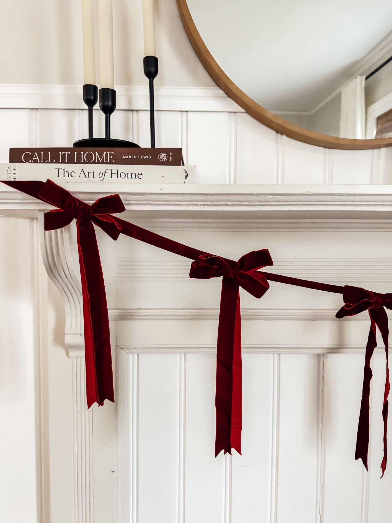The perfect velvet bow garland is back in stock and so pretty! Christmas Decor, Christmas Garland, velvet bows, red Christmas 

#LTKHoliday #LTKHome #LTKSeasonal