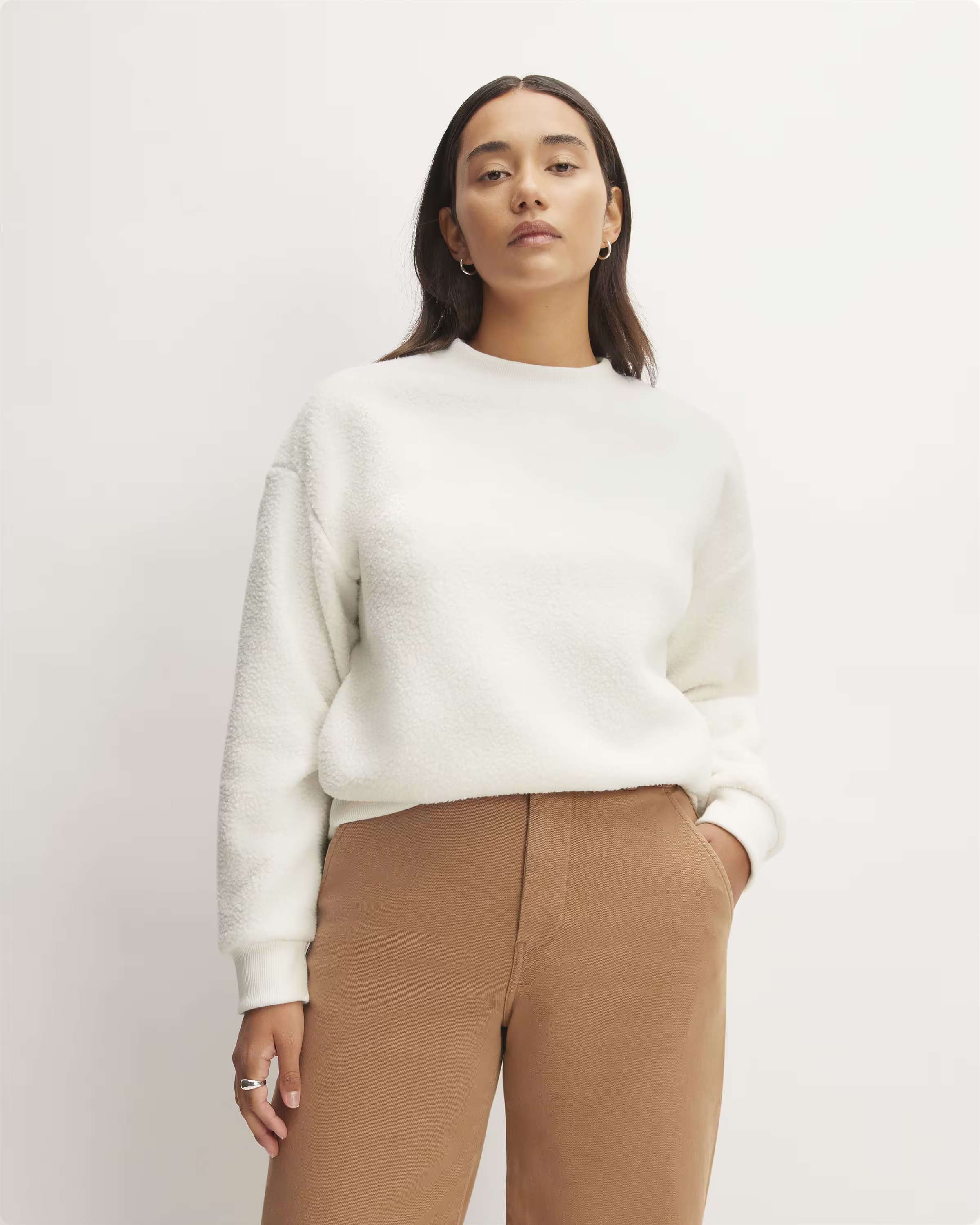 The ReNew Fleece Oversized Crew | Everlane