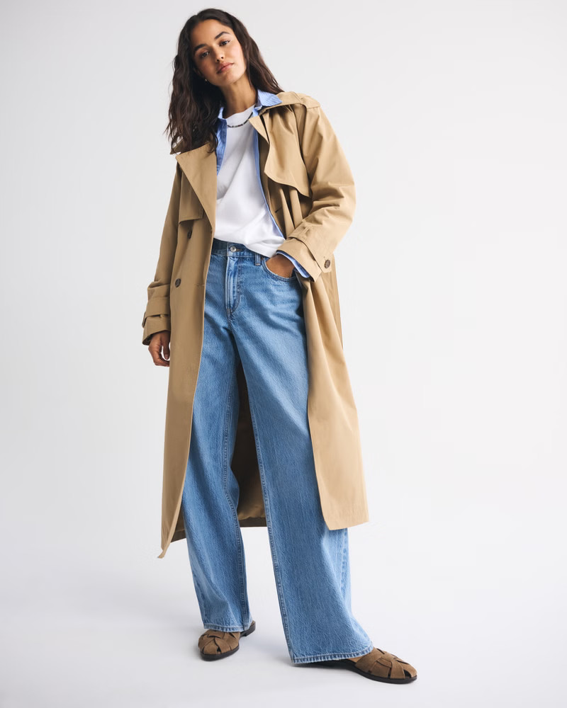 Classic Trench Coat | Abercrombie & Fitch (US)