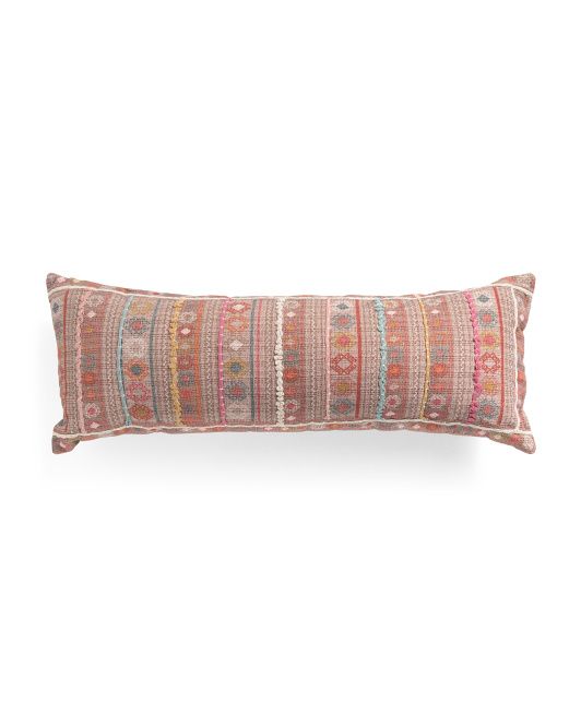 13x35 Patterned Pillow | TJ Maxx