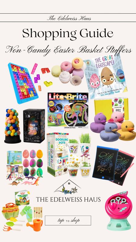My favorite non-candy Easter Basket Stuffers!! The bath bombs are always a hit in our house! #easterbaskets #easter #LTKGiftGuide 

#LTKSeasonal #LTKkids