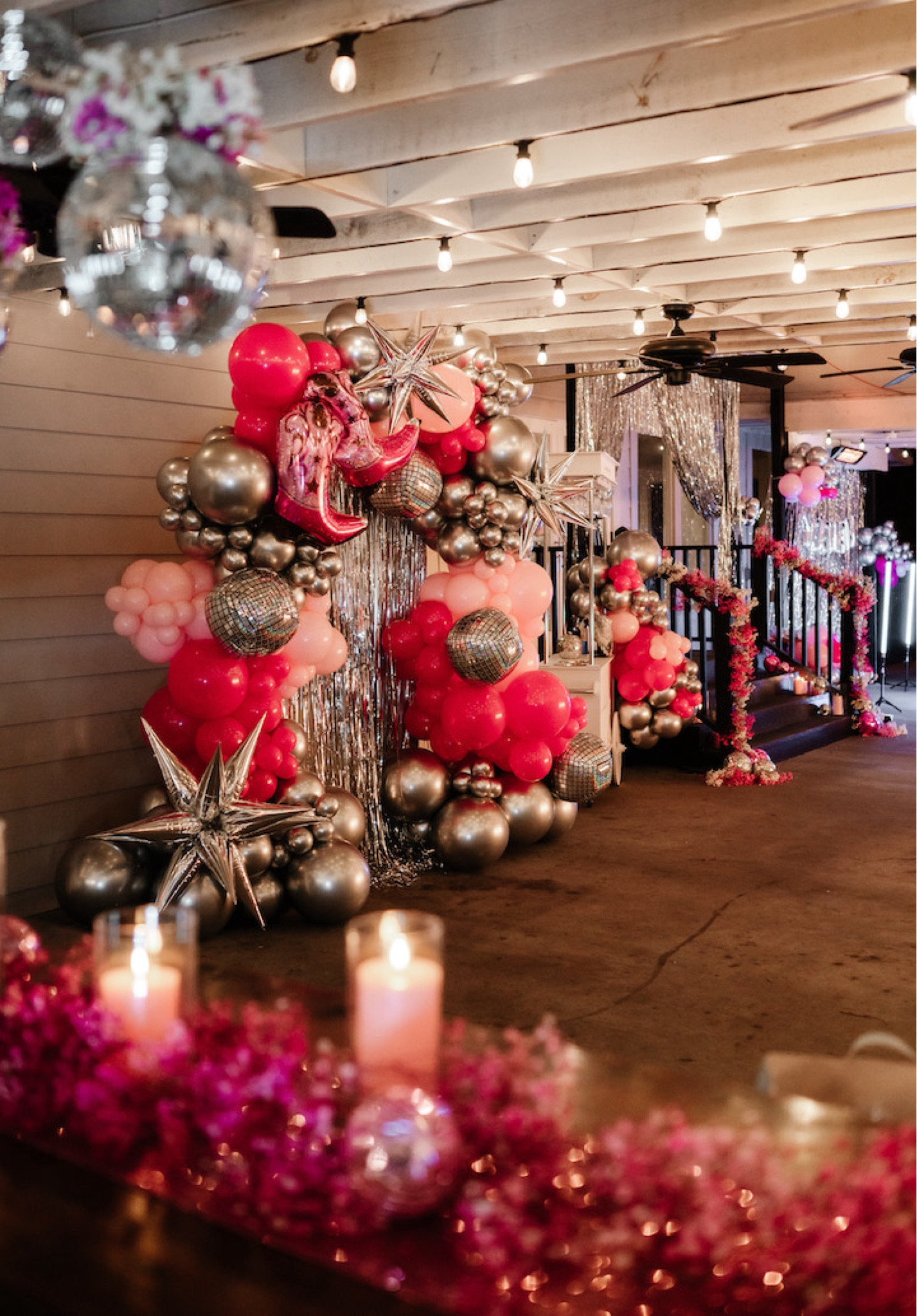 Disco cowgirl party decor ideas! I’ve linked to a lot from Amazon below⬇️

#discogowgirlparty #pinkandsilverballoon #discocowgirlballoongarland #discoballdecor #backdrop #fringebackdrop #amazonpartysupplies

#LTKunder50 #LTKunder100 #LTKFind