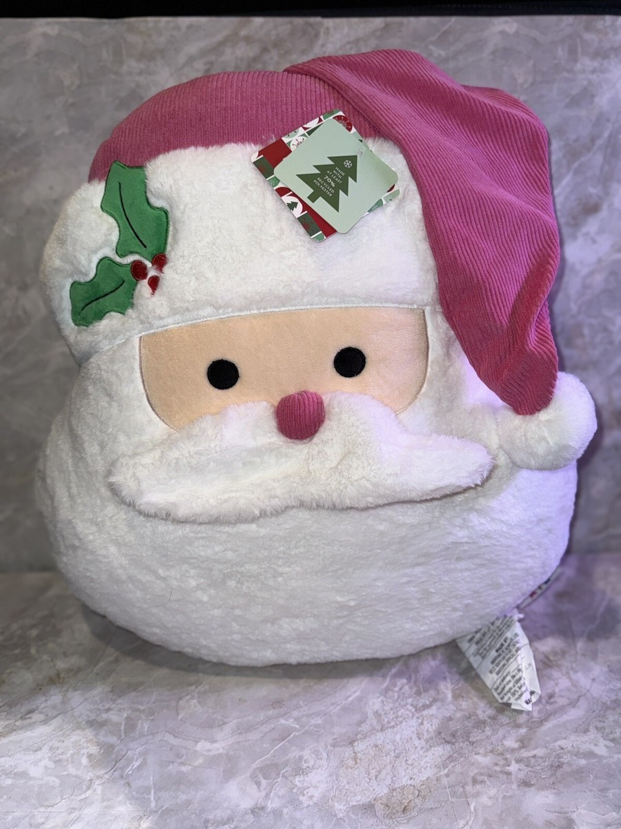 Pink Storehouse Santa Clause Plushie Throw Pillow Christmas Home Decor New 18x18  | eBay | eBay US