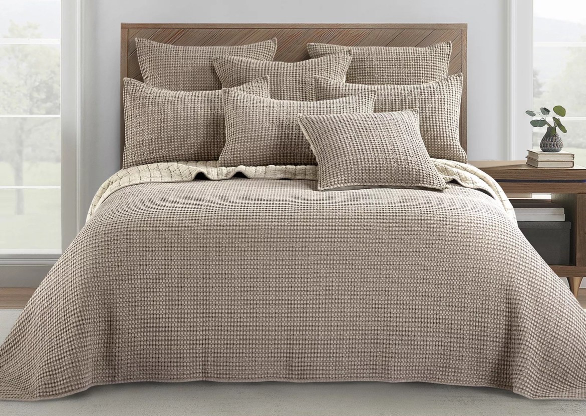 Waffle bedspread set 

#LTKHome #LTKSaleAlert