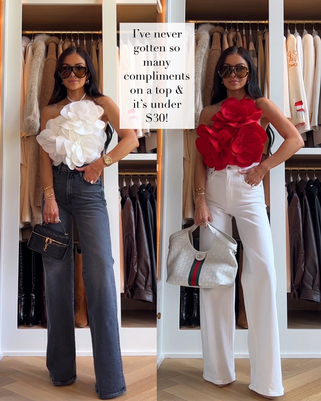 The most flattering jeans in a new wash
Mother jeans in gray wearing a 23
Amazon white floral top 
Amazon sunglasses
Summer date night

#LTKPetite #LTKootd #LTKOver40