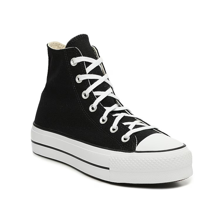 Converse Chuck Taylor All Star HighTop Platform Sneaker | Women's | Black | Size 10 | Sneakers | DSW