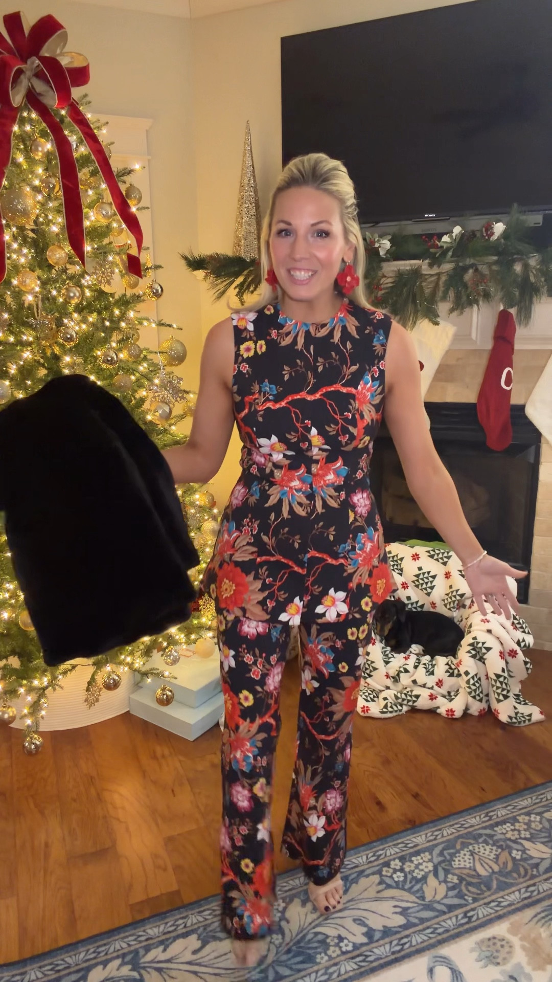 Wearing size small in both pieces but I would size up if in between
Shoes are Amazon
Linking similar jacket
Earrings are Elle drago on IG
Christmas party outfit 

#LTKGiftGuide #LTKHoliday #LTKFindsUnder100