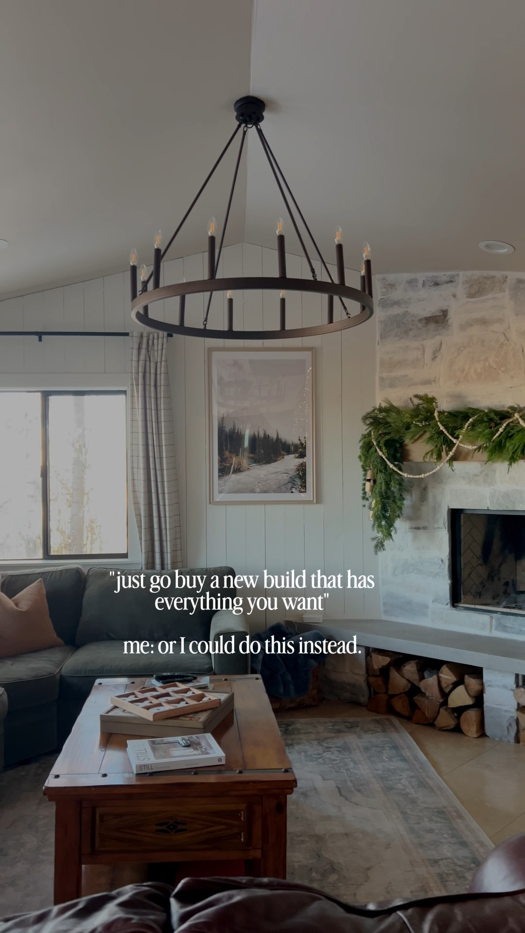 Our cabin's living room glow up ✨

All the furniture/ decor we used in the living room makeover linked here 

#LTKmomlife #LTKHoliday #LTKHome