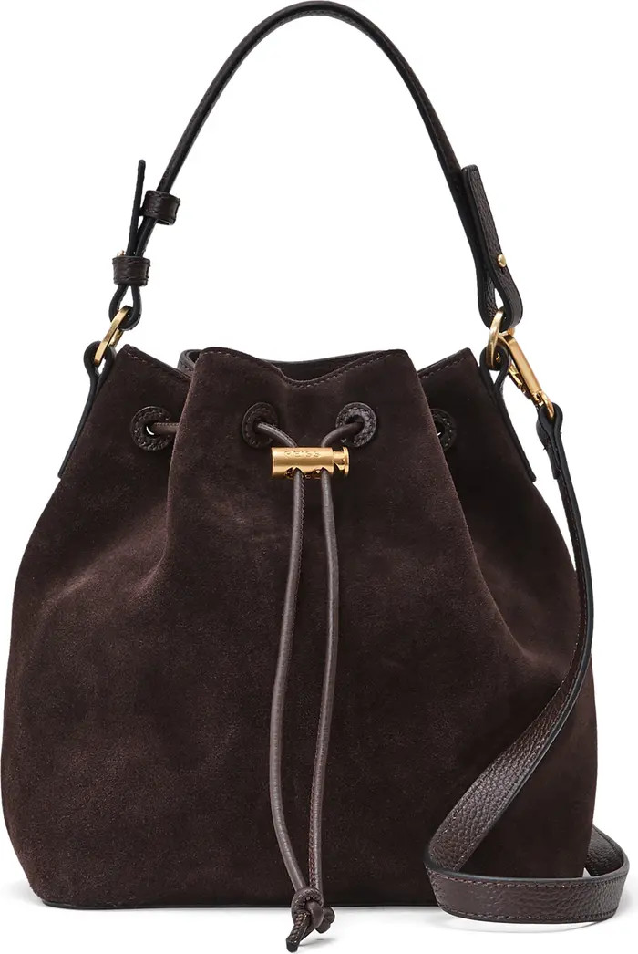 Reiss Esther Leather Bucket Bag | Nordstrom | Nordstrom