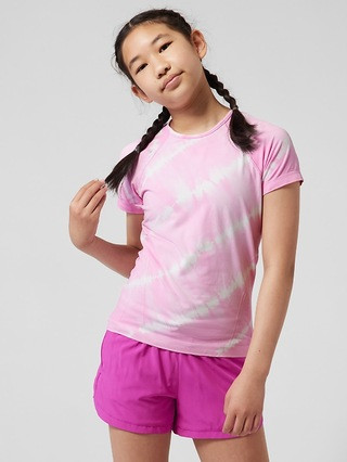 Athleta Girl Power Up Tie Dye Tee | Athleta