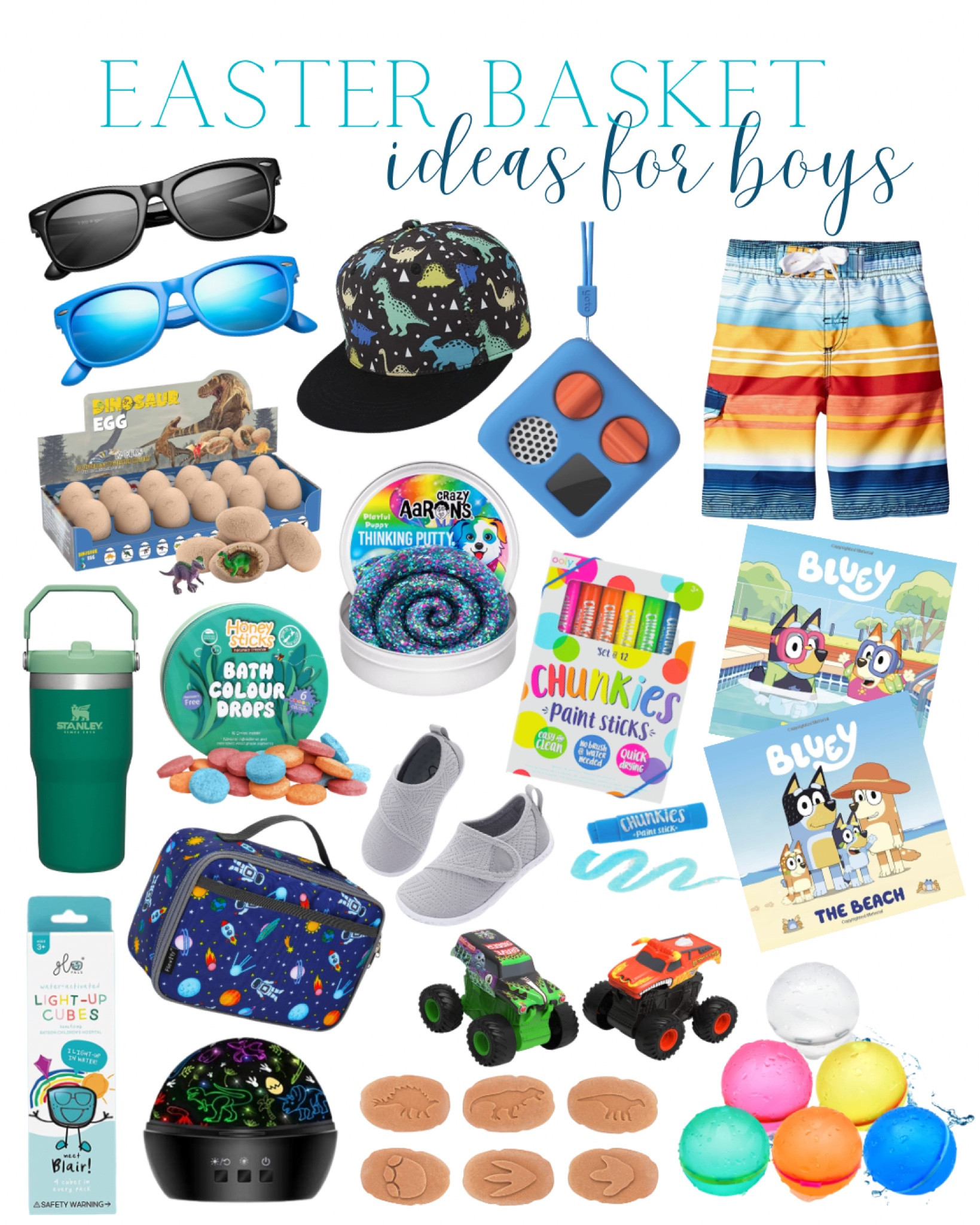 A few fun Easter Basket ideas for Boys! Follow me @bubblesandbellylaughs on Instagram for more kids ideas! 

#easterbaskets #eastergifts #forkids #ideasforkids

#LTKunder50 #LTKfamily #LTKkids