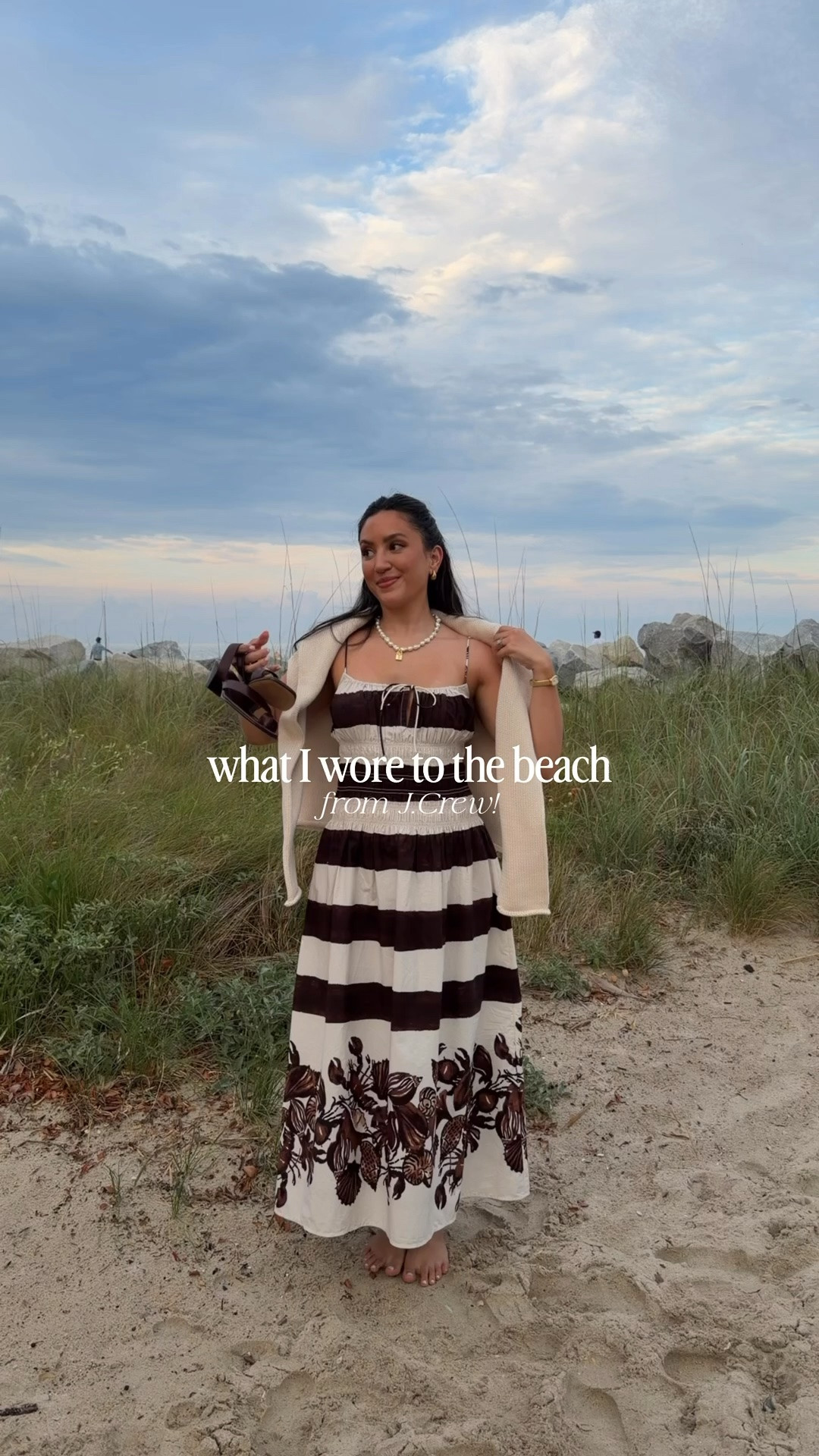 What I wore to the beach! #injcrew #ad @jcrew

Lobster maxi dress- small
Rollover neck sweater-small
Brown heels- 8
Black mini dress- small
Black sandals- 8
Sculpt one piece swimsuit- small (does run a little small)

#LTKSwim #LTKSeasonal #LTKootd