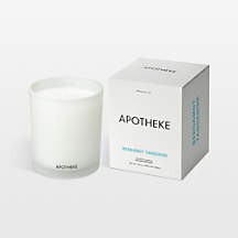 Apotheke Bergamont Tangerine 1-Wick Scented Candle + Reviews | Crate & Barrel | Crate & Barrel