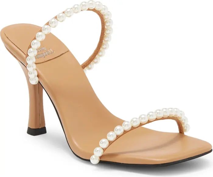 Akoya Imitation Pearl Sandal (Women) | Nordstrom