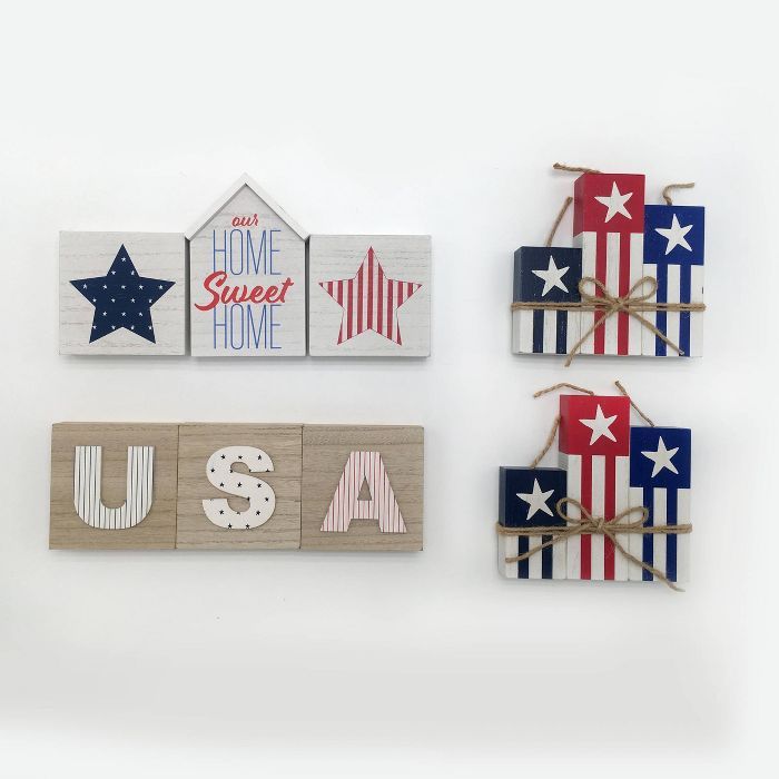 12ct Mini Signs Home Sweet Home/USA - Bullseye's Playground™ | Target