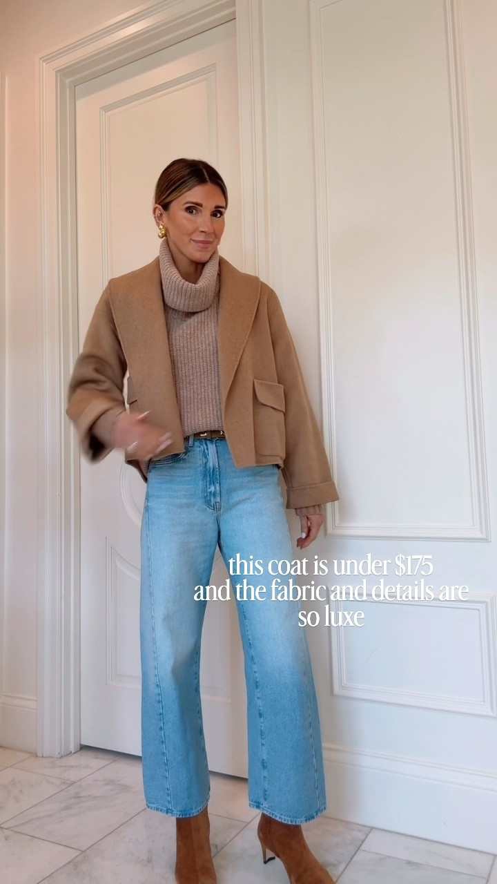 OOTD fr. my new @Splendid crop icon coat for fall! Im wearing size small 

#LTKootd #LTKSeasonal