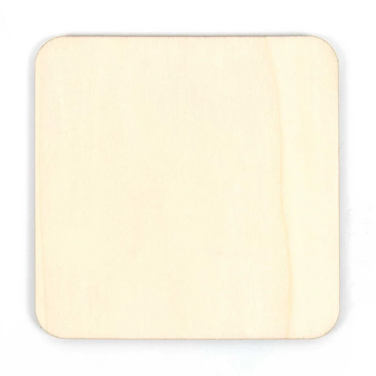 Hello Hobby Square Wood Shape, 0.09 lbs | Walmart (US)