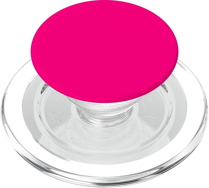 Hot Pink PopSockets PopGrip for MagSafe | Amazon (US)
