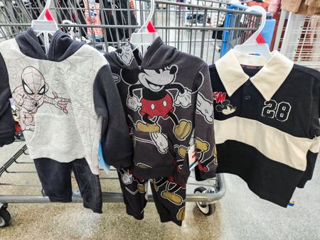 New Disney finds for Jack at Walmart! These sweatsuits are super soft and great together or as separate pieces. And how cute is this Mickey polo? It’s comes in Cars too! Walmart has really great finds! #Disney 

#LTKstyletip #LTKfamily #LTKbaby