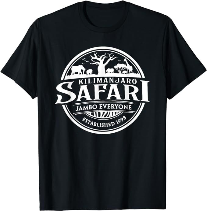 WDW Kilimanjaro Safari Animal Kingdom T-Shirt | Amazon (US)