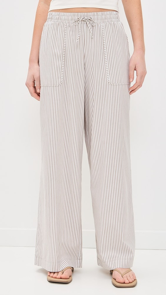 Splendid x Cella Jane Poplin Stripe Pants | Shopbop | Shopbop