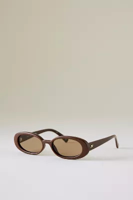 Le Specs Outta Love Oval Sunglasses | Anthropologie (UK)