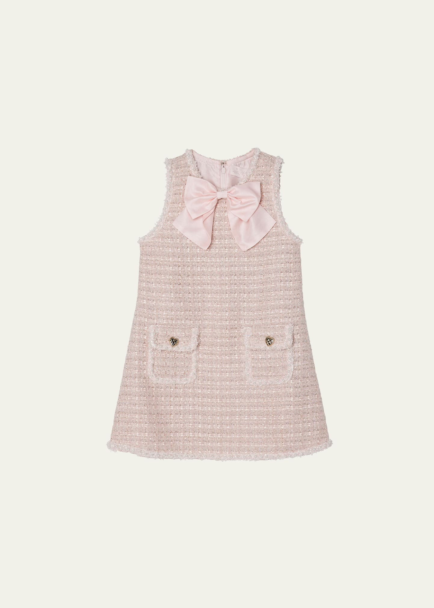 Tutu Du Monde Girl's Aubazine Tweed Embellished Dress, Size 3T-11 | Bergdorf Goodman