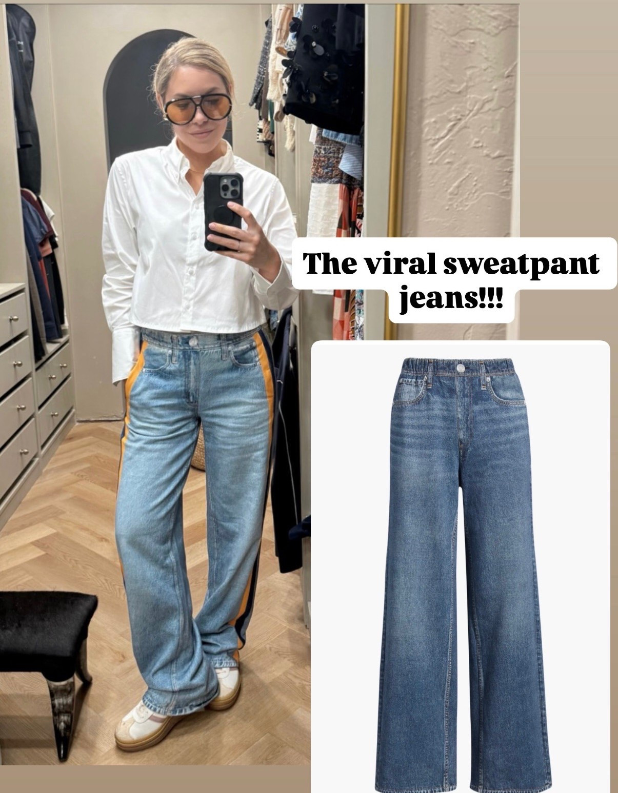 The viral rag & bone sweatpant jeans are part of the Nordstrom Anniversary Sale!

#LTKSaleAlert