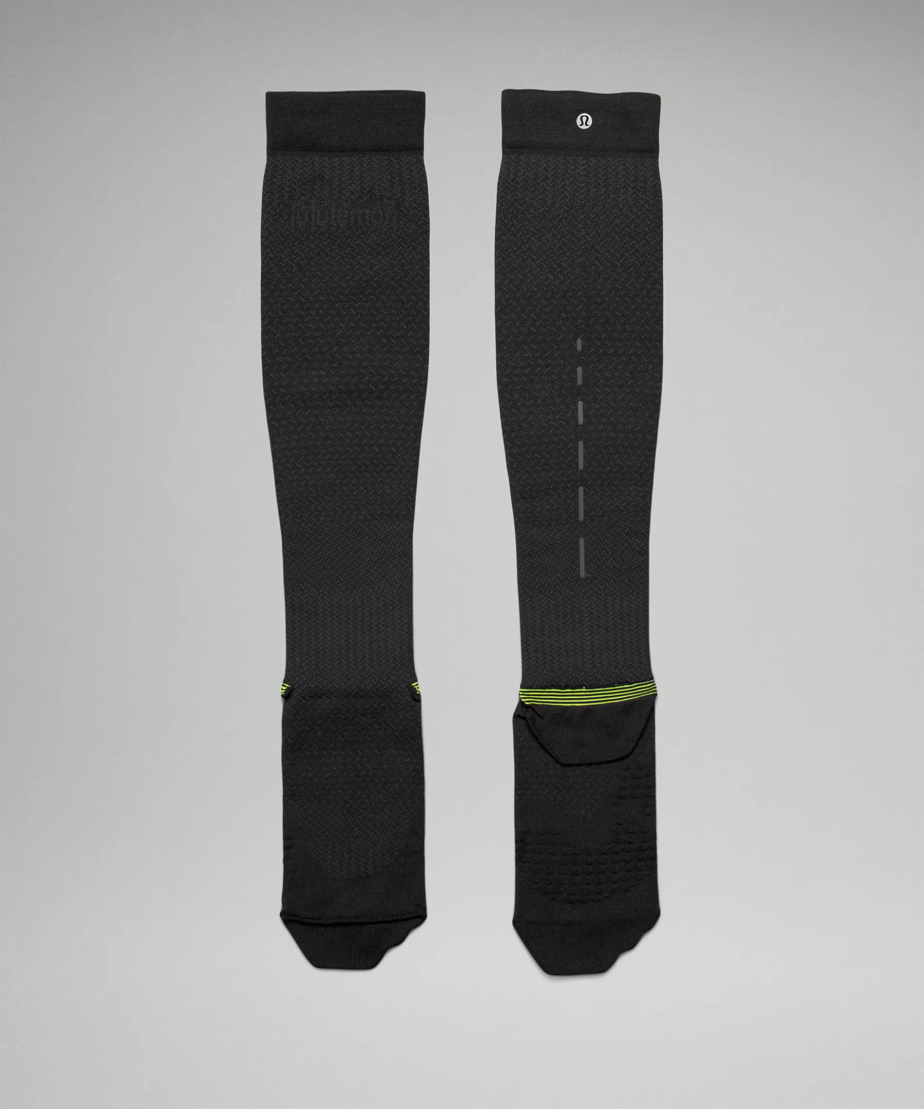 Men's MicroPillow Compression Knee-High Running Socks *Light Cushioning | Men's Socks | lululemon | Lululemon (US)