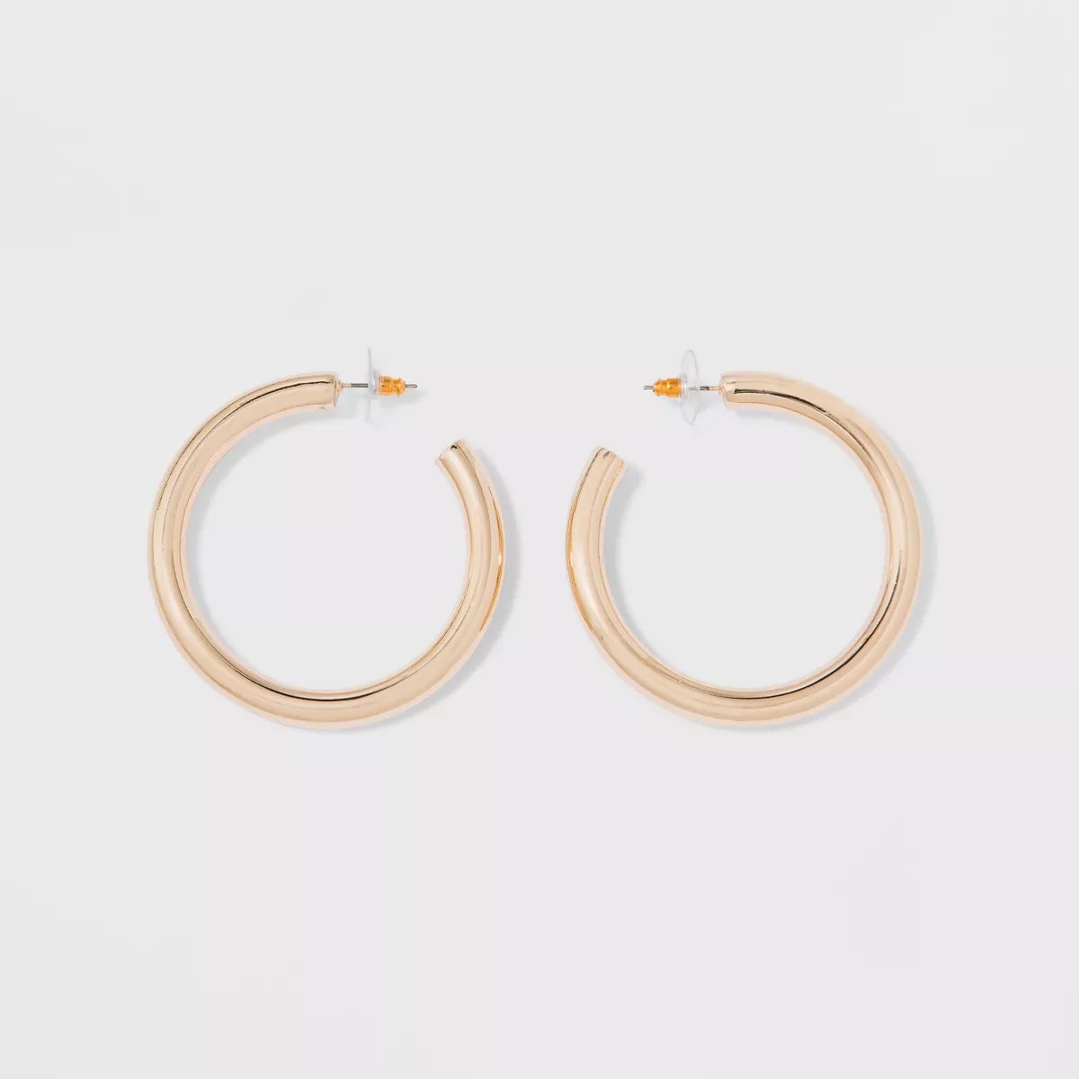 Thick Hoop Earrings - A New Day™ Gold | Target