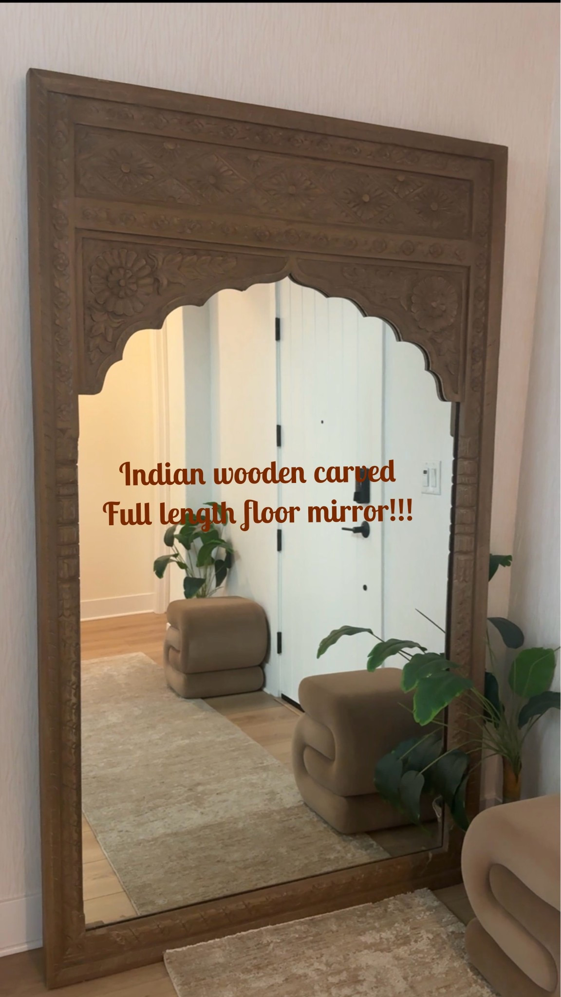 Indian wooden carved full length floor mirror! Mine is from home goods. Linked similar below!

#LTKHome #LTKmomlife #LTKstorytime