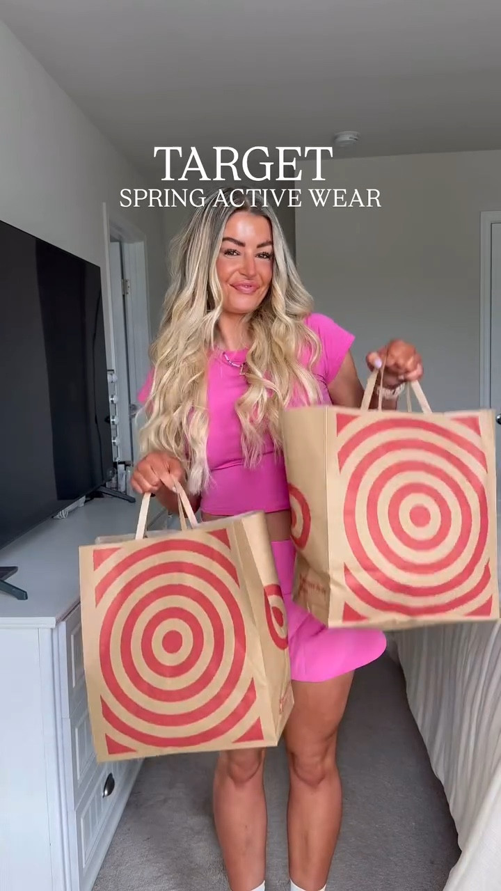 all these Target active wear finds. Right now it’s all on sale!!! the fit & material of everything is SO good!!! the cutest colors for spring & summer! Wearing my true size in all items. I am 5’4 130lbs for reference. 

#target #activewear #springstyle #momstyle #targetfinds #targetstyle #targetrun #targetnewarrivals #targetfashion #targethaul #targettryon #targetclothes #clothinghaul #targetlife #targetdoesitagain #target2025
#activewear #gymgirly #springstyle

activewear, workout clothes, fitness apparel, gym outfits, yoga pants, sports bras, running shorts, athleisure wear, training gear, performance leggings, moisture-wicking shirts, high-waisted leggings, seamless activewear, compression leggings, squat-proof leggings, breathable activewear, lightweight workout tops, stylish gym outfits, workout sets, gym leggings, athletic shorts, workout tank tops, fitness sets, supportive sports bras, running gear, training shorts, stretchy activewear, women’s activewear, men’s fitness clothing, affordable workout clothes, best gym outfits, trendy activewear, gym-to-street fashion, cute workout outfits, sustainable activewear, matching workout sets, premium activewear, gym essentials, everyday athleisure

#LTKActive #LTKPetite #LTKSaleAlert