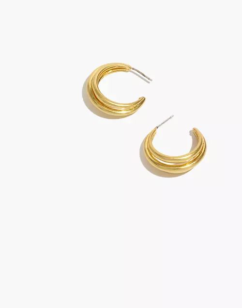 Triple Hoop Earrings | Madewell