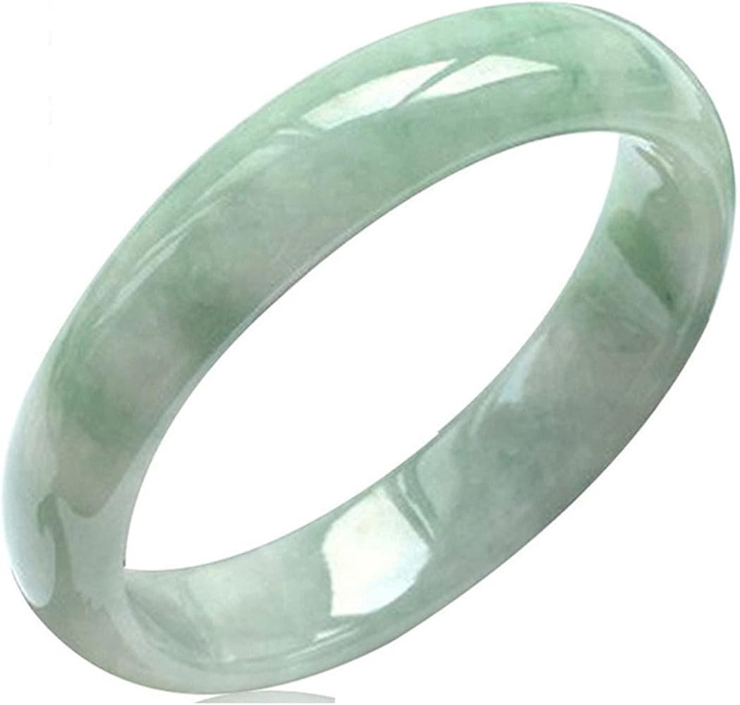 Jade Bangle Bracelet for Women, Good Luck Gifts, NAT-C1 | Amazon (US)