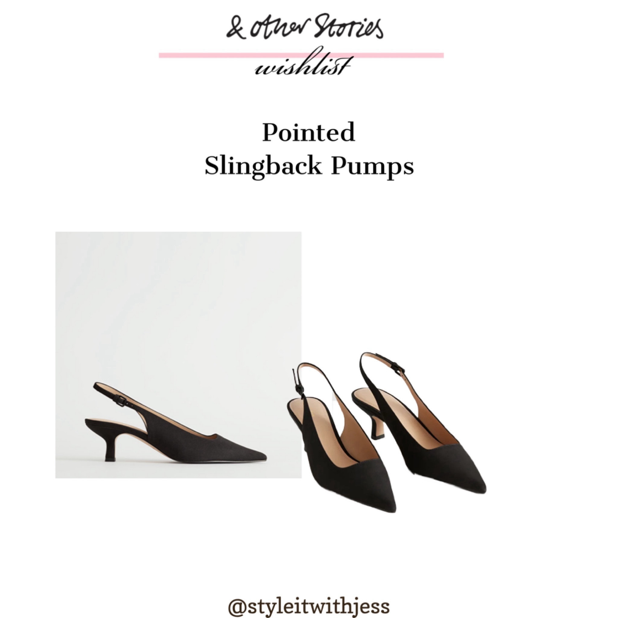 & other stories: Pointed Slingback Pumps 🖤

#LTKshoecrush #LTKover40 #LTKstyletip