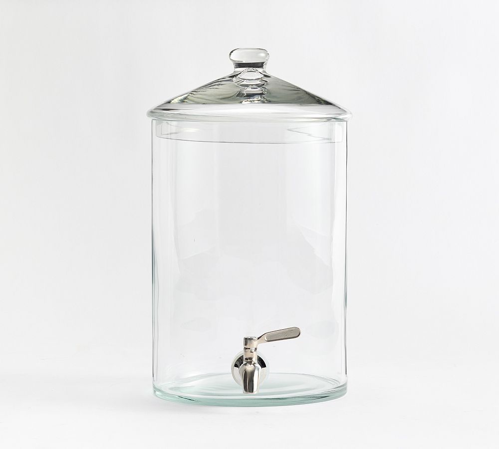 Clear Glass Drink Dispenser | Pottery Barn (US)