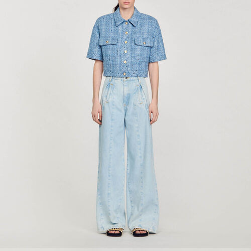 Short tweed jacket | Sandro US | Sandro-Paris US