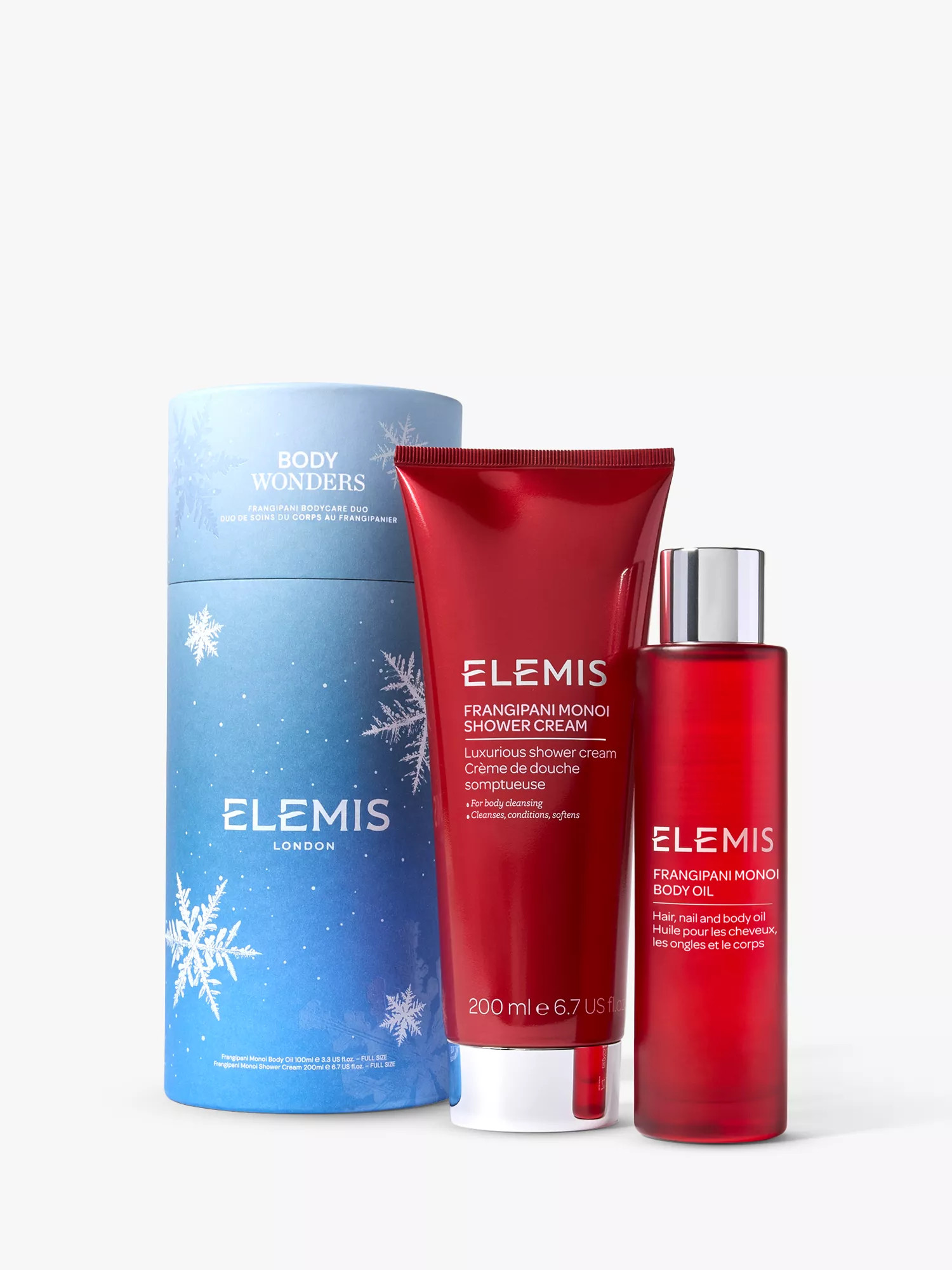 Elemis Body Wonders Frangipani Body Care Duo Gift Set | John Lewis (UK)