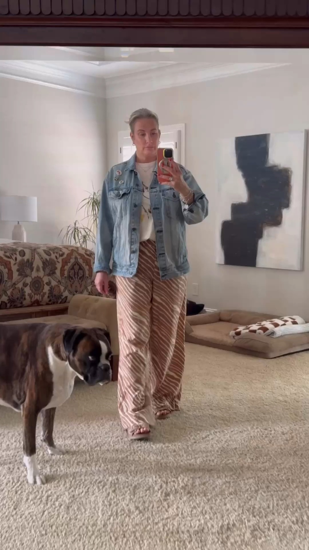 Simple changes to take your outfit from basic to elevated 👇🏻

Opt for a graphic tee over a solid one.  Wear  pants with an animal print or bold design.  And personal style to your jacket with accessories like brooches, buttons or safety pins!  Fashion should be fun ✨

🔎  Experimenting with fashion, exploring personal style, wear what you want, wear what your like, everyday outfit inspo, outfits for real life, elevated basics, elevated everyday outfits,  elevated style,  personal style with no rules, styled with bags