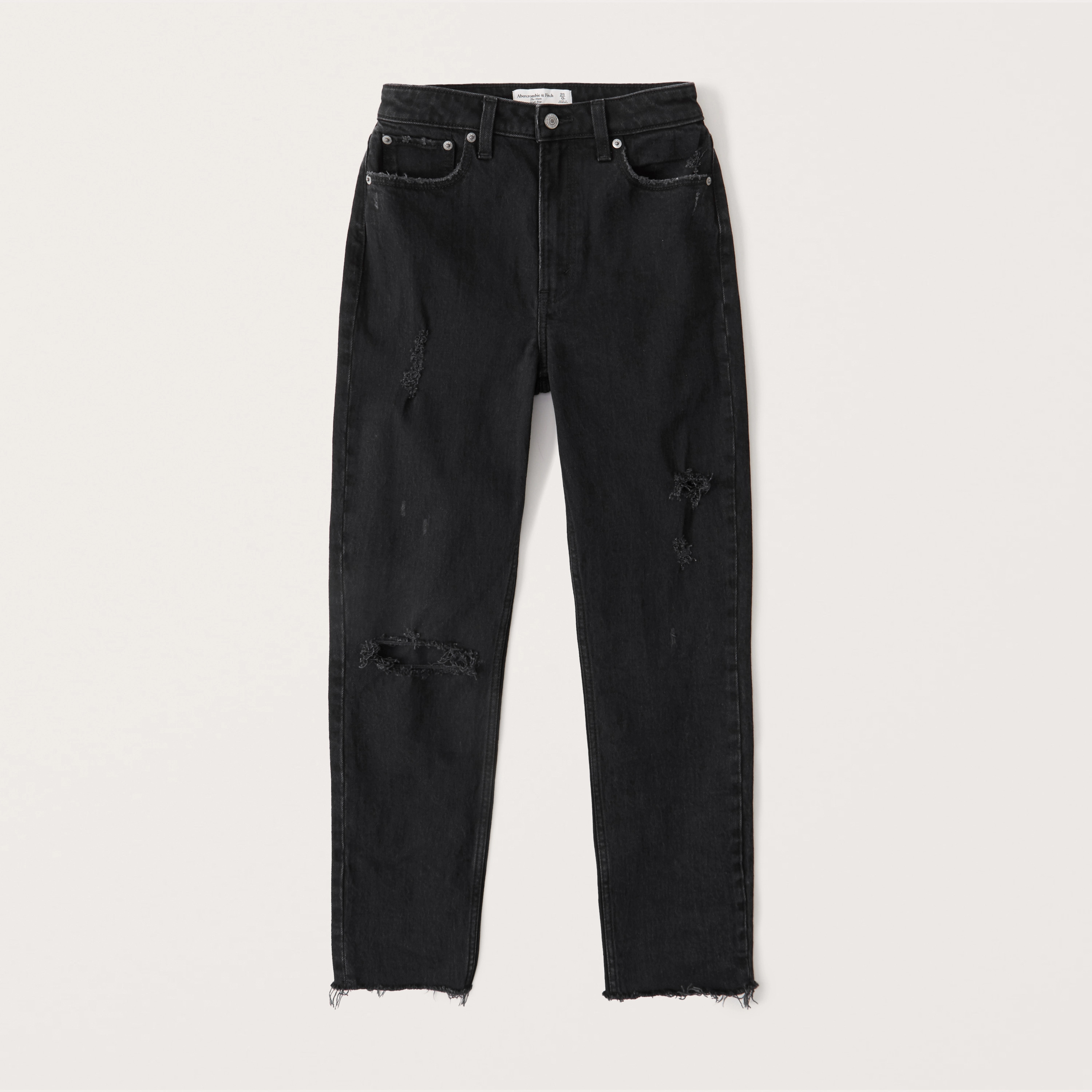 Curve Love High Rise Mom Jeans | Abercrombie & Fitch (US)
