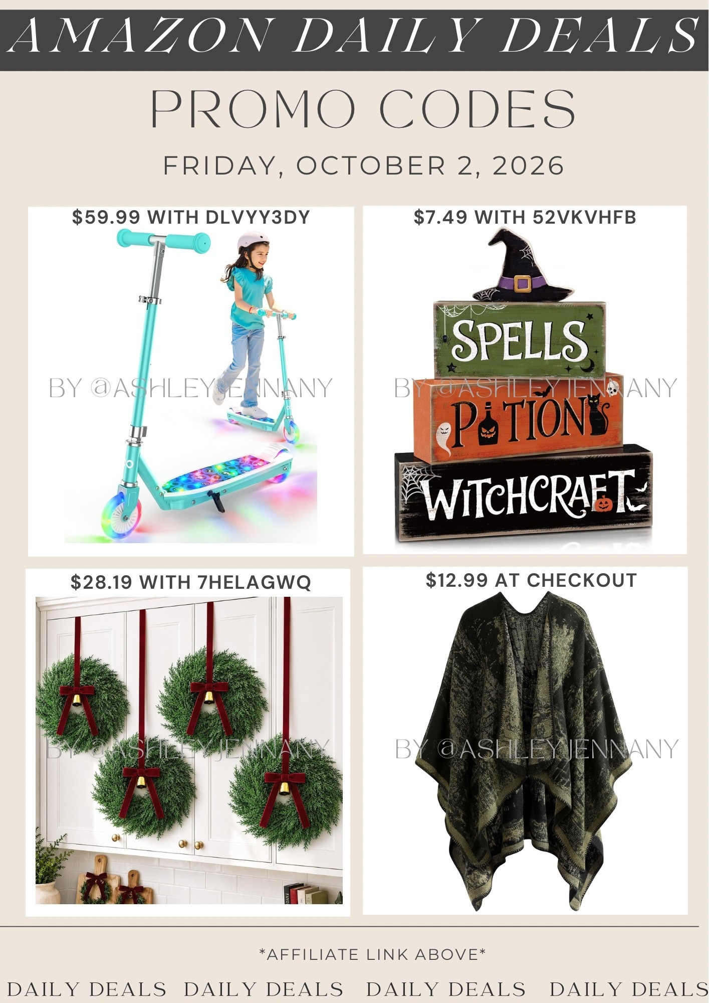 Amazon deals

#LTKSeasonal #LTKHome #LTKSaleAlert