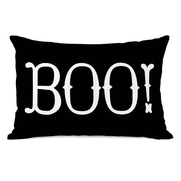 Montville Boo! Lumbar Pillow | Wayfair North America